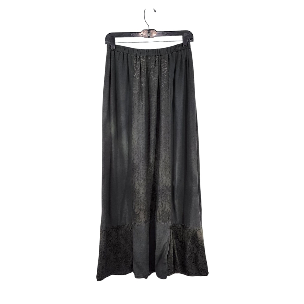 Cachaca Women's 100% Rayon Lace Patchwork Maxi Skirt - L